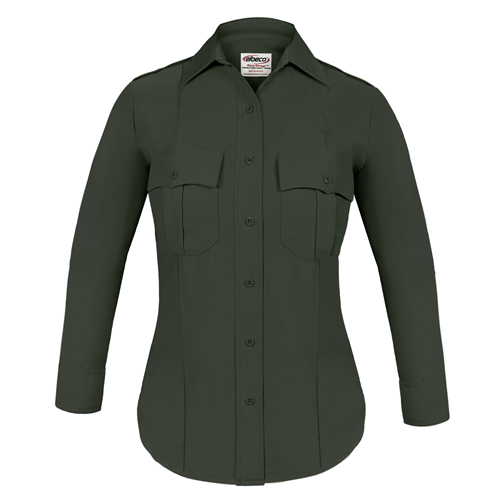 Elbeco Women's TexTrop2 LS Shirt w/zipper