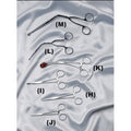 EMI - Emergency Medical Kelly Forceps Straight 5 1/2''