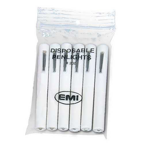EMI - Emergency Medical Disposable Penlight Six Pack