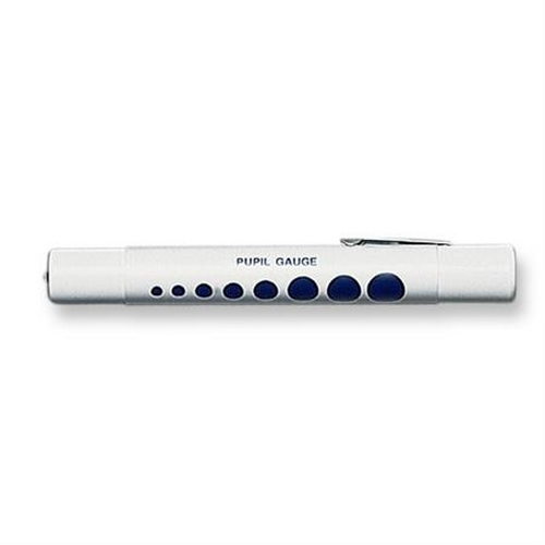 EMI - Emergency Medical Disposable Penlight w/ Pupil Gauge (6 Pack)