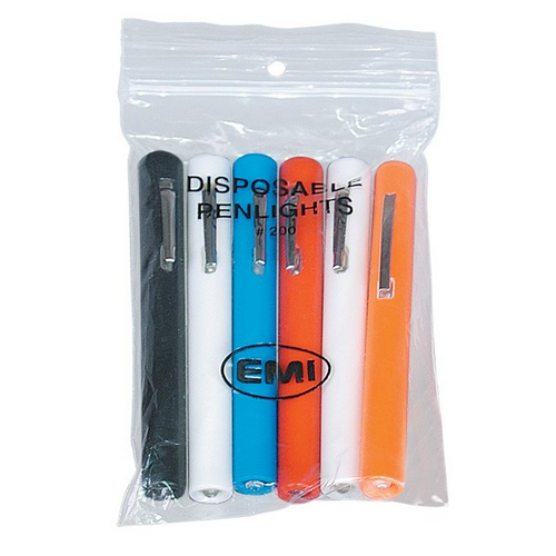 EMI - Emergency Medical Disposable Rainbow Penlight (6 Pack)