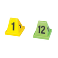 EVI-PAQ Lettered Versa-Cones A-Z, Yellow