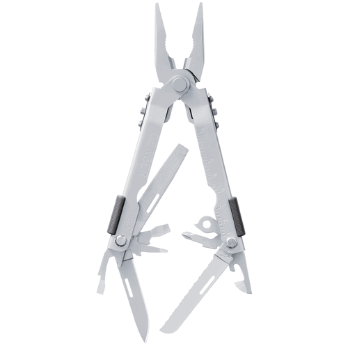 Gerber Gear Multi-Plier 600 - Needlenose  Stainless w/ Carbide Insert Cutters, Sheath