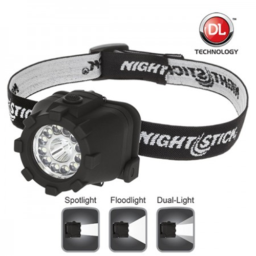 Nightstick Dual-Light Headlamp