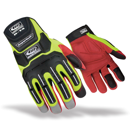 Ringers Gloves R-14 Mechanics Hi-Vis