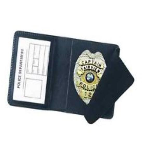 Strong Leather Company Clip-On Badge Holder -Snap