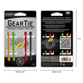 Nite-Ize Gear Tie Reusable Rubber Twist Tie