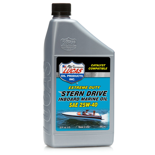 Lucas Oil Stern Drive Inboard Engine Oil SAE 25W-40