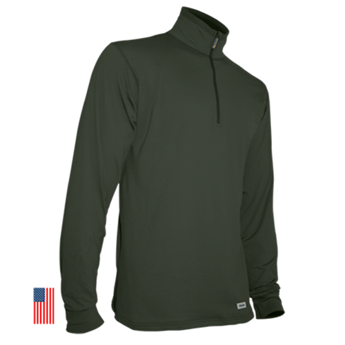 XGO Heavyweight Performance Zip Mock - view 2