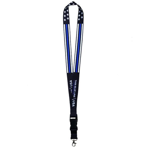 Thin Blue Line Thin Blue Line Lanyard - Stars and Stripes