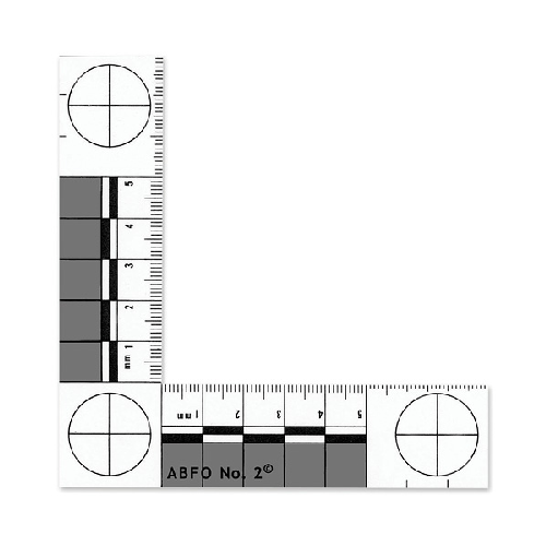 Forensics Source ABFO No. 2 Photomacrographic Scale