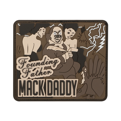 Maxpedition Ben Franklin Mack Morale Patch