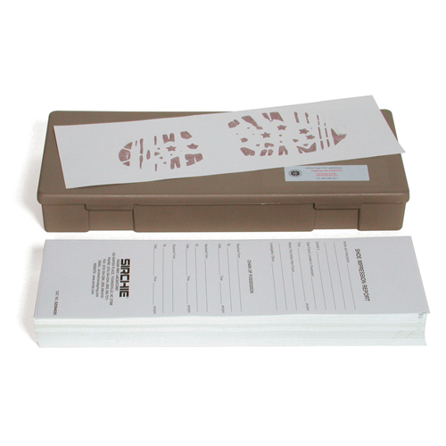 Sirchie EZID Stainfree Footwear Impression System