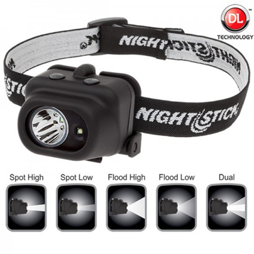 Nightstick Dual-Light Multi-Function Headlamp