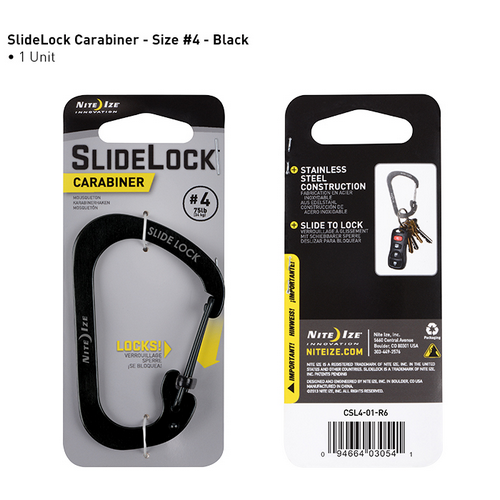 Nite-Ize Carabiner Slidelock Steel #4
