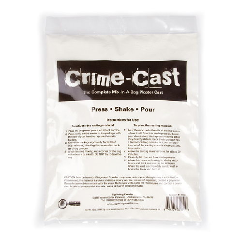 Lightning Powder Crime-Cast Plaster Casting Kit