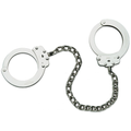 Peerless Handcuff Company Model 703C 15'' Leg Iron - Nickel Finish
