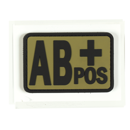Voodoo Tactical Blood Type AB+ Patch