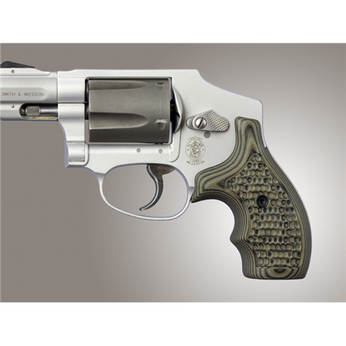 Hogue S&W J Frame Round Butt Bantam G10 Grip
