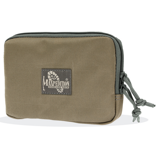 Maxpedition Hook & Loop Zipper Pocket - 5'' x 7''