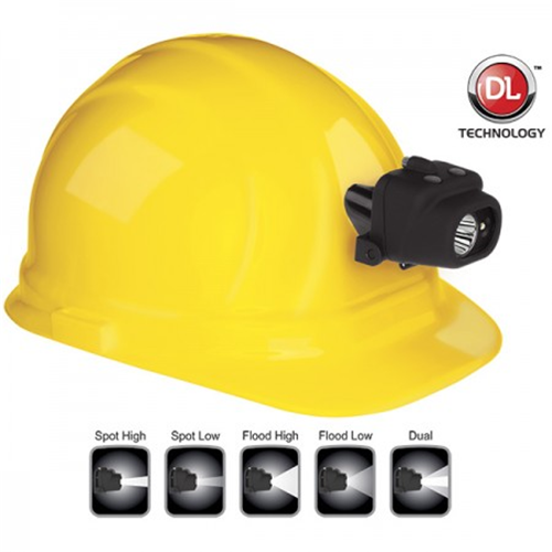 Nightstick Dual-Light Headlamp w/Hard Hat Clip & Mount