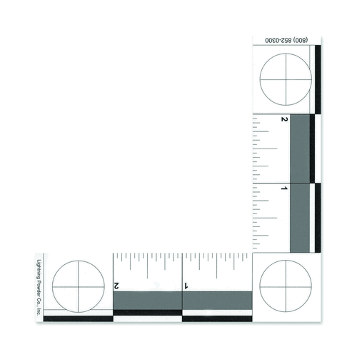 Lightning Powder Inch L-Shaped Scale