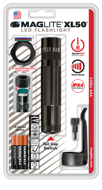 Maglite XL50 LED 3 AAA-Cell Flashlight