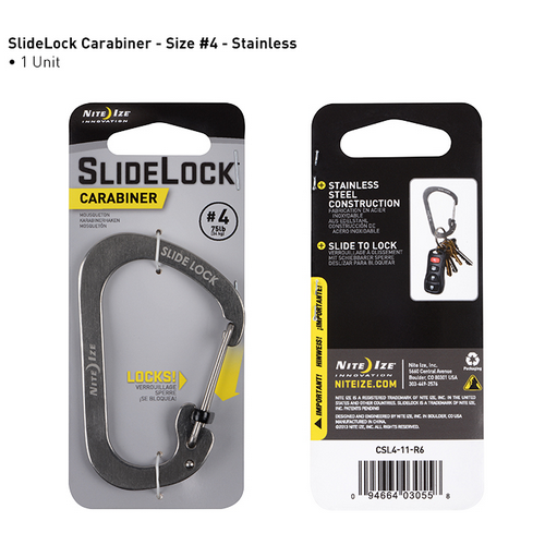 Nite-Ize Carabiner Slidelock Steel #4