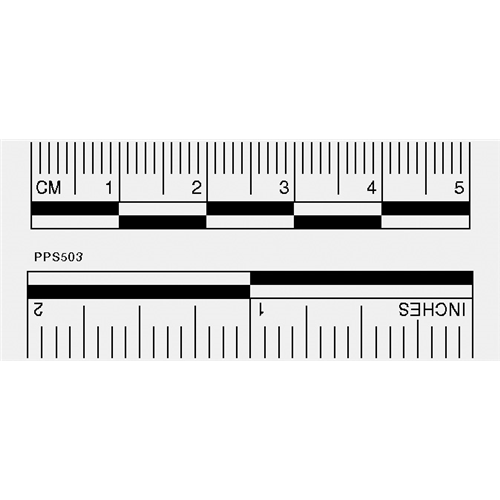 Sirchie Photo Evidence Reference Scale Labels
