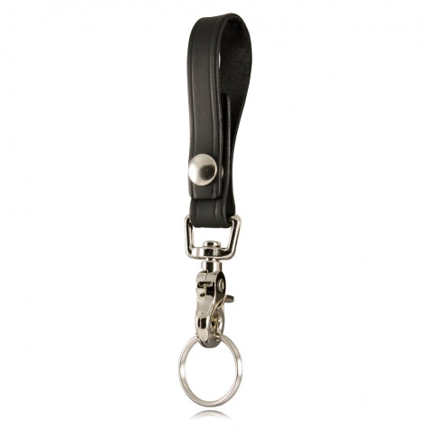 Boston Leather 3/4 Key Loop With Deluxe Key Snap