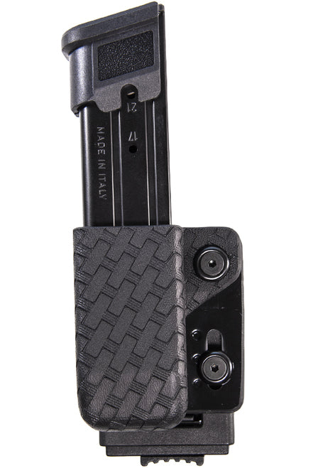 Comp-Tac Basket Weave Single Mag Pouch PLM