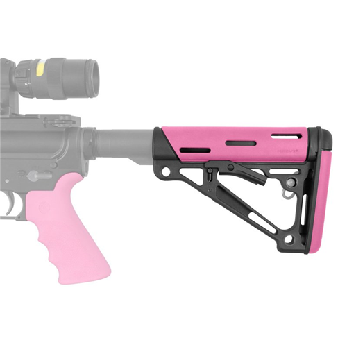 Hogue AR-15/M-16 OverMolded Collapsible Buttstock