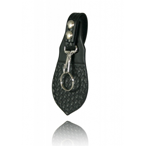 Boston Leather Key Holder With Protective Flap