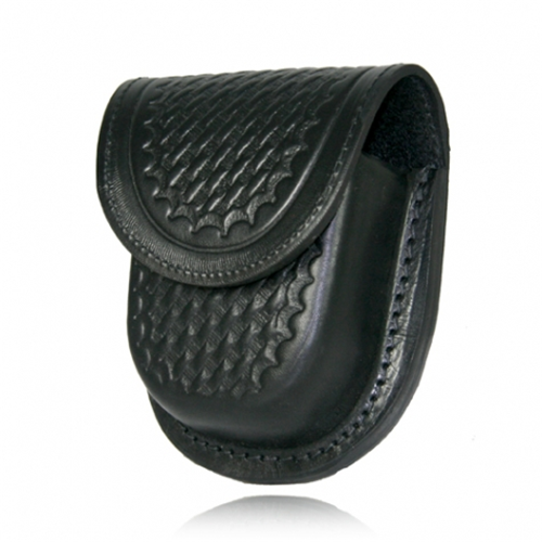 Boston Leather Double Cuff Case, Slot Back