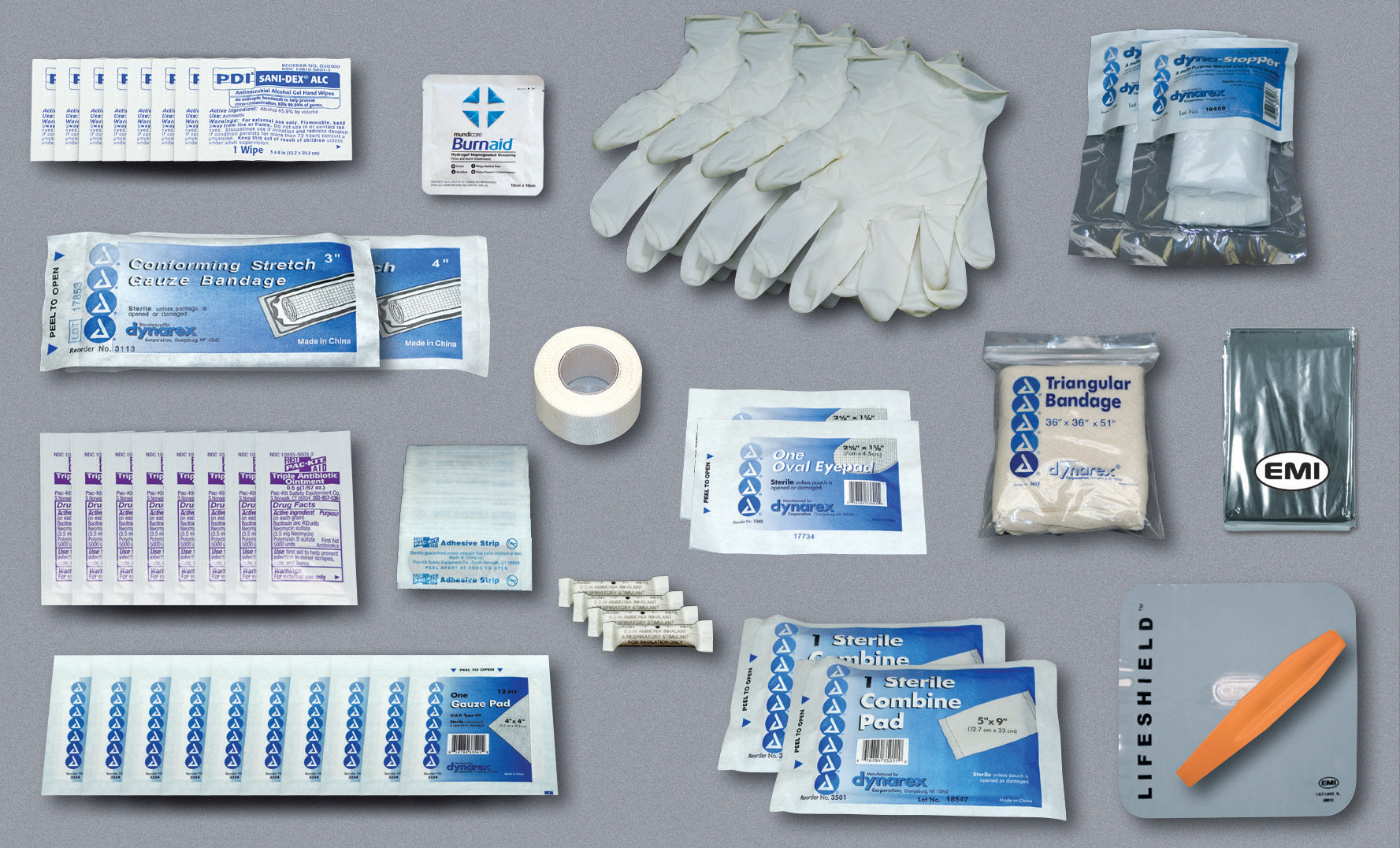 EMI - Emergency Medical Flat Pac Response Refill Kit