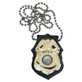 Aker Leather Recessed Federal Badge Holder