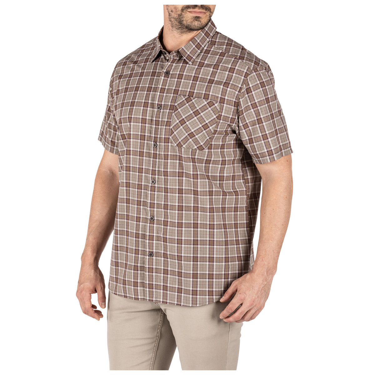 5.11 Tactical Carson Plaid Short Sleeve Shirt