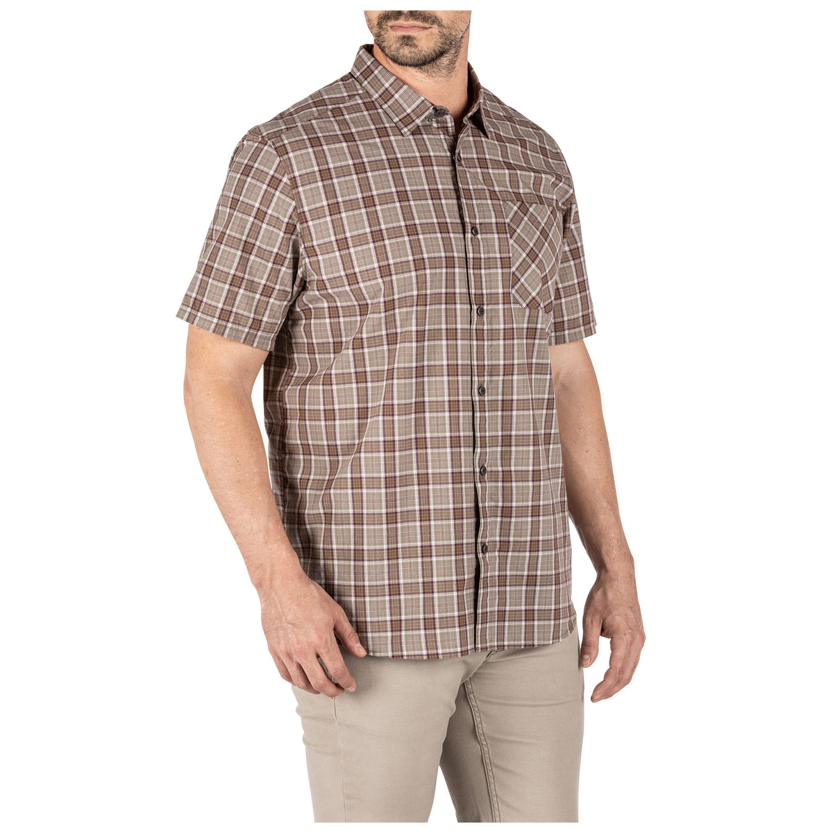 5.11 Tactical Carson Plaid Short Sleeve Shirt