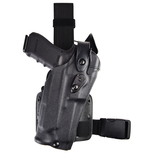 Safariland Model 6304RDS ALS/SLS Drop-Rig Tactical Holster for Sig Sauer P320 RX 9 w/ Light