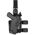 Safariland Model 6305RDS ALS/SLS Tactical Holster w/ Quick-Release Leg Strap for Glock 17 MOS w/ SureFire XVL2