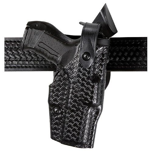 Safariland Model 6360 ALS/SLS Mid-Ride, Level III Retention Duty Holster for Sig Sauer P320C w/ Light