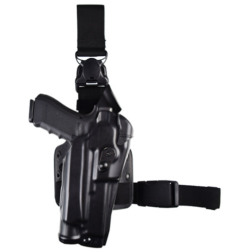 Safariland Model 6385RDS ALS OMV Tactical Holster w/ Quick Release Leg Strap for Sig Sauer P320 RX 9 w/ Light