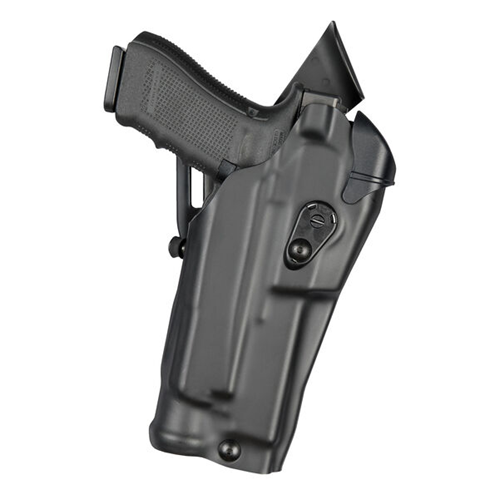 Safariland Model 6390RDS ALS Mid-Ride Level I Retention Duty Holster for Glock 17 MOS w/ SureFire XVL2