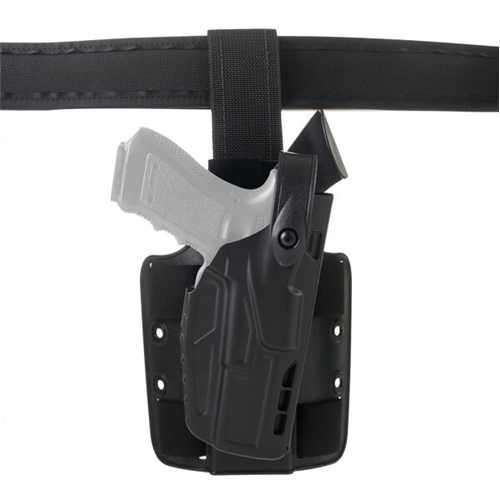 Safariland Model 7304 7TS ALS/SLS Tactical Holster for Glock 19 w/ Compact Light