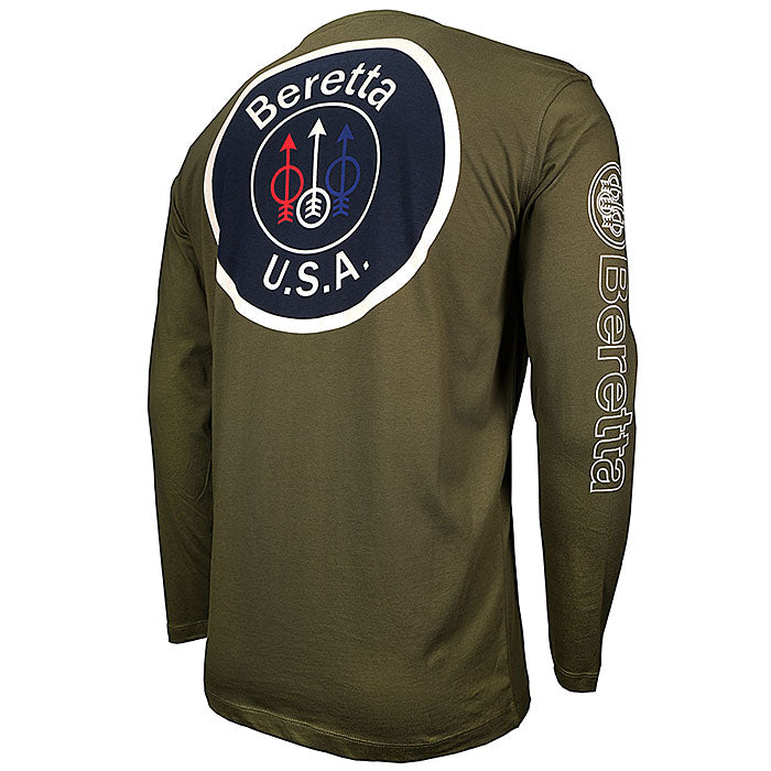 Beretta Beretta USA Logo Long Sleeve T-Shirt