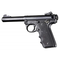 Hogue Ruger MK IV: Rubber Grip with Finger Grooves & Right Hand Thumb Rest