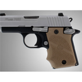 Hogue SIG Sauer P938 Ambi Safety Rubber Grip with Finger Grooves