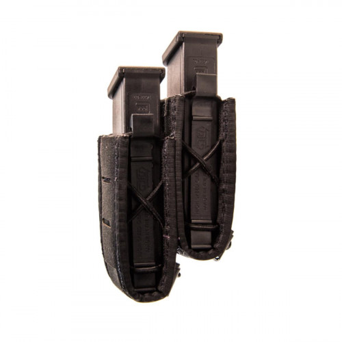 High Speed Gear Duty Staggered Double Pistol TACO Pouch U-MOUNT