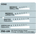 PRO-LOK Tools Key Decoder – Medeco, Master & American