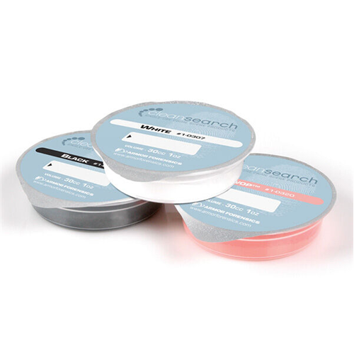 Lightning Powder CleanSearch Disposable Powder, Black, 0.5 oz.